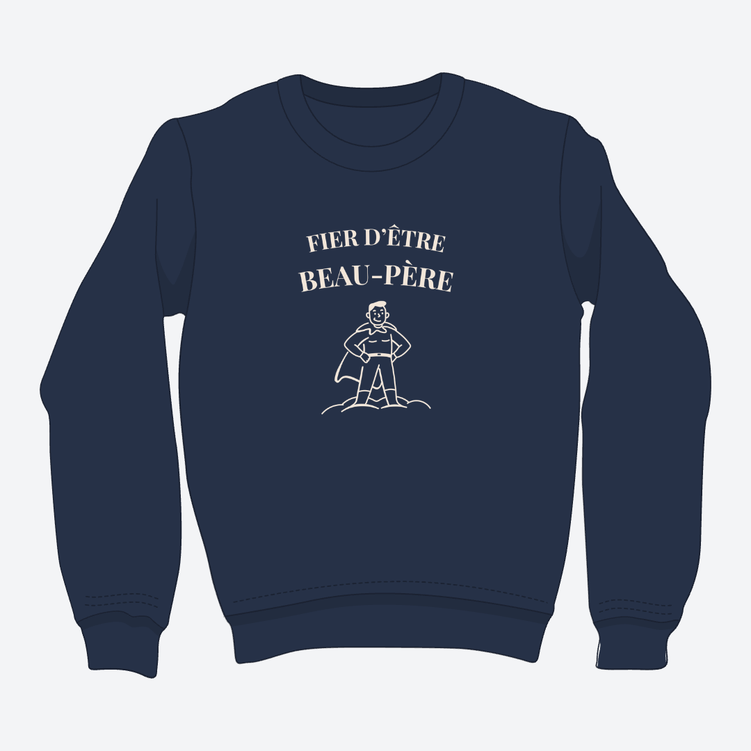 Crewneck - beau-pere - Image *formulation masculine*
