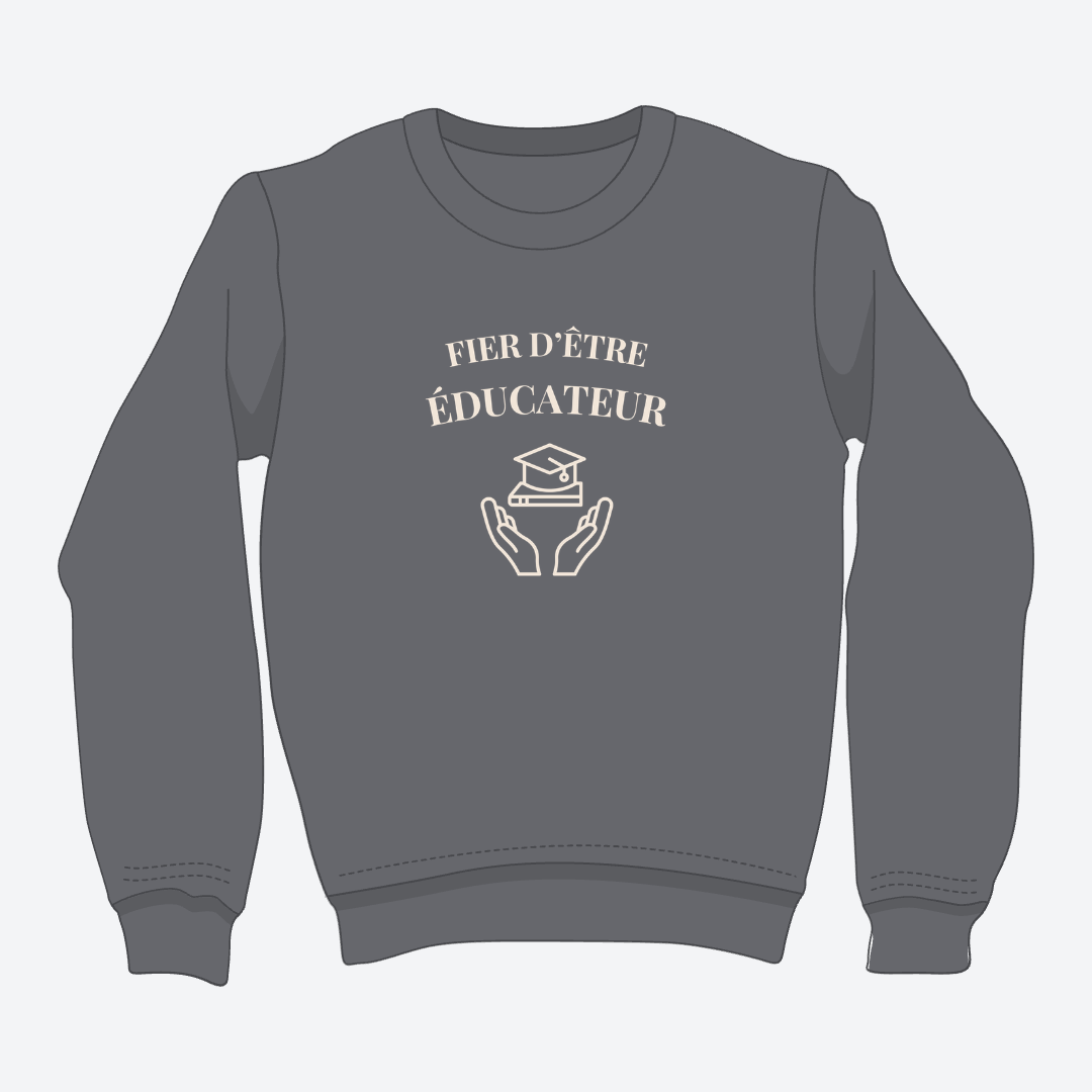 Crewneck - Educateur - Image1 *formulation masculine*