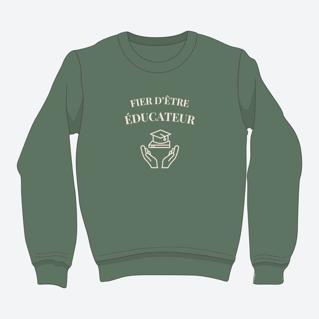 Crewneck - Educateur - Image1 *formulation masculine*