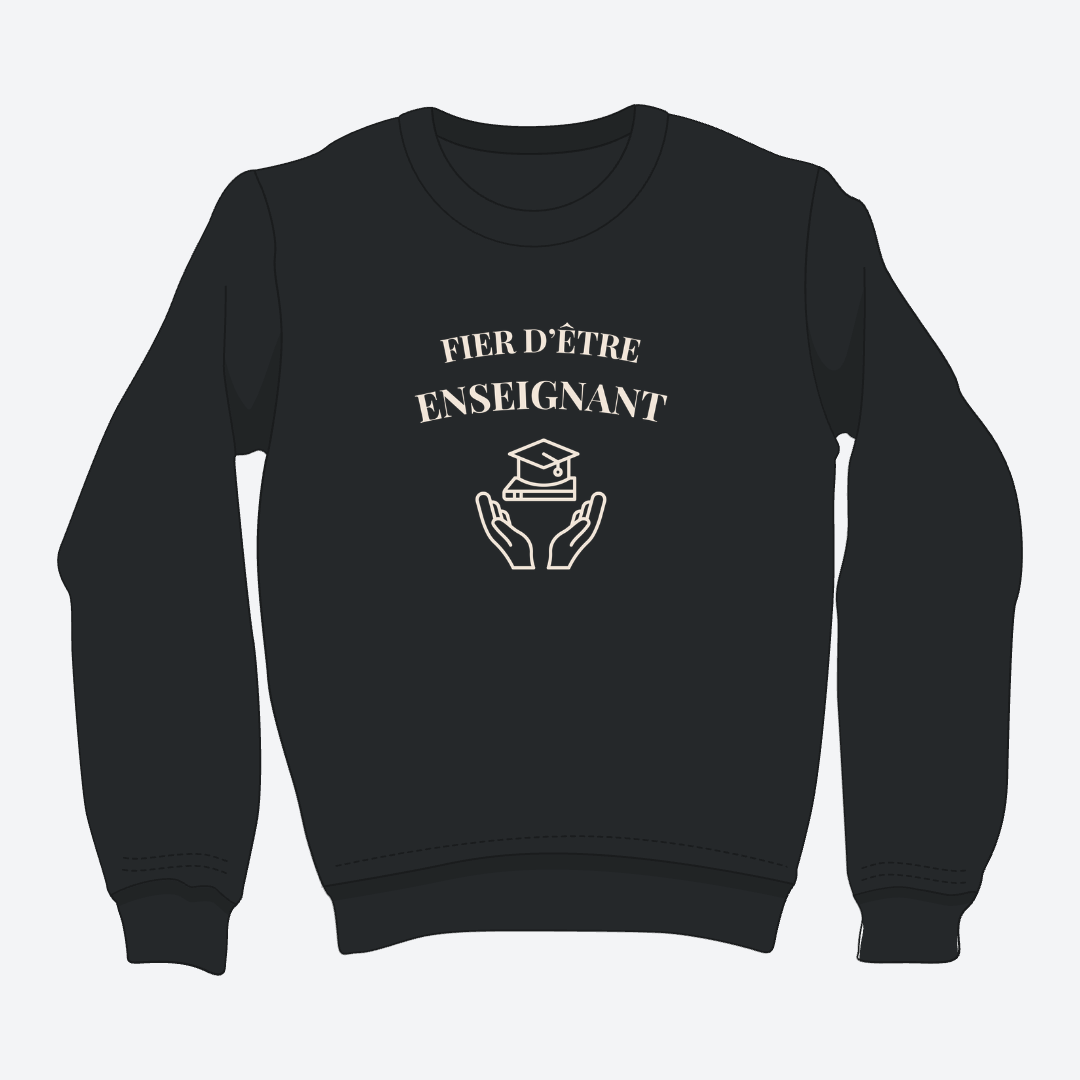 Crewneck - Enseignant - Image1 *formulation masculine*