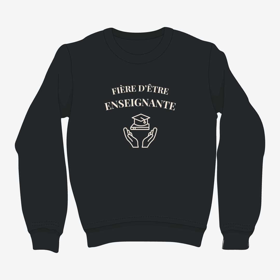 Crewneck - Enseignante - Image1 *formulation feminine*