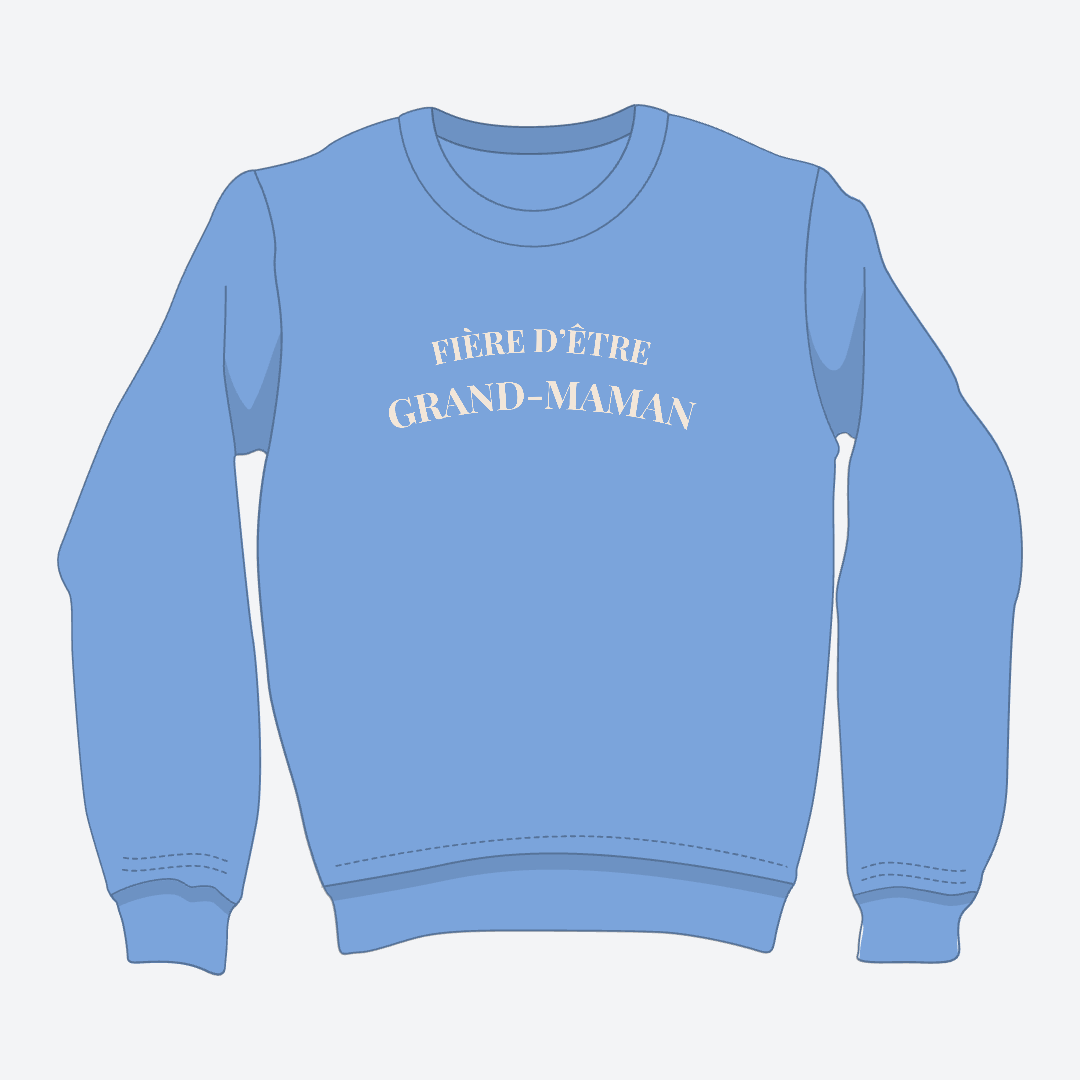 Crewneck - Grand-maman - Minimaliste *formulation féminine*