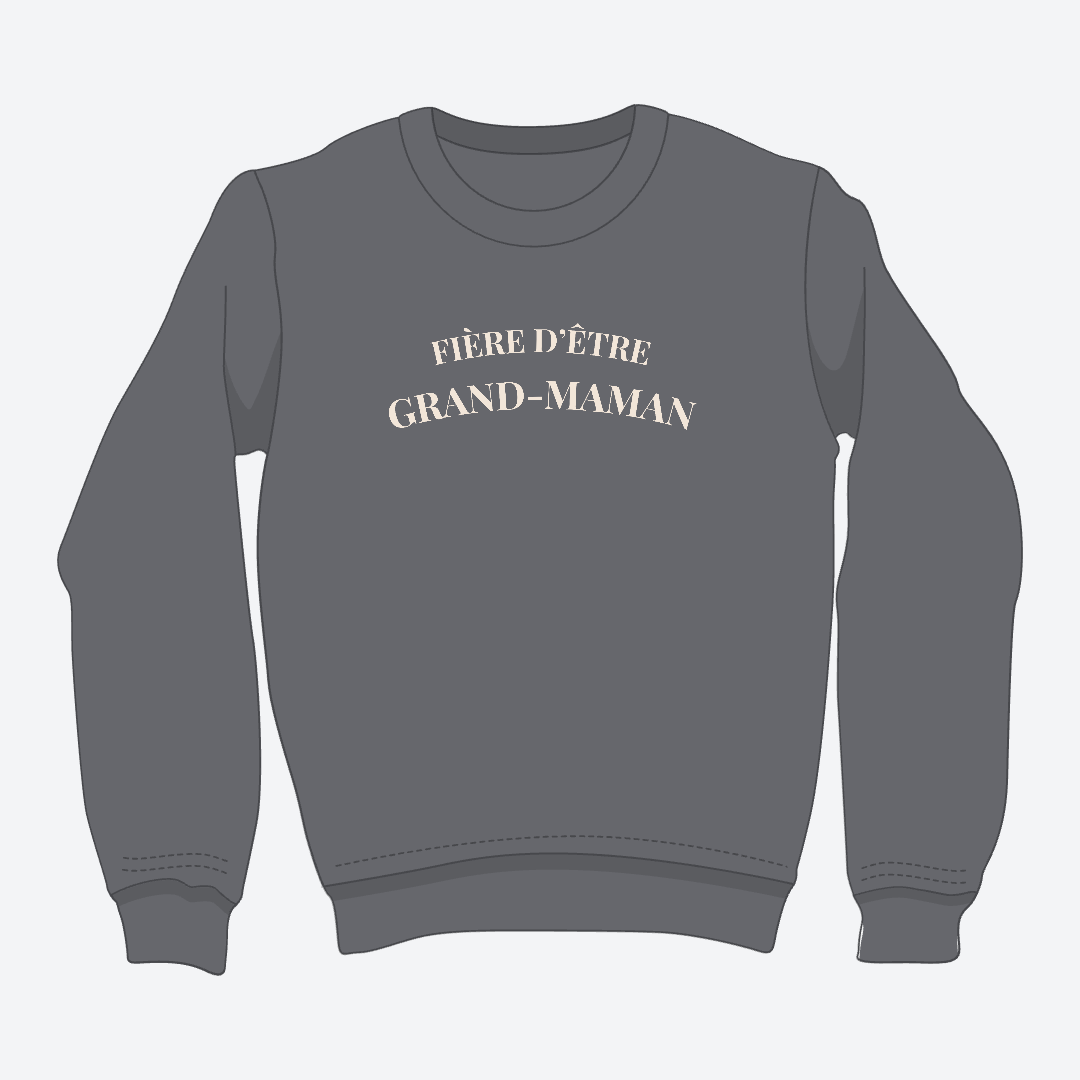 Crewneck - Grand-maman - Minimaliste *formulation féminine*