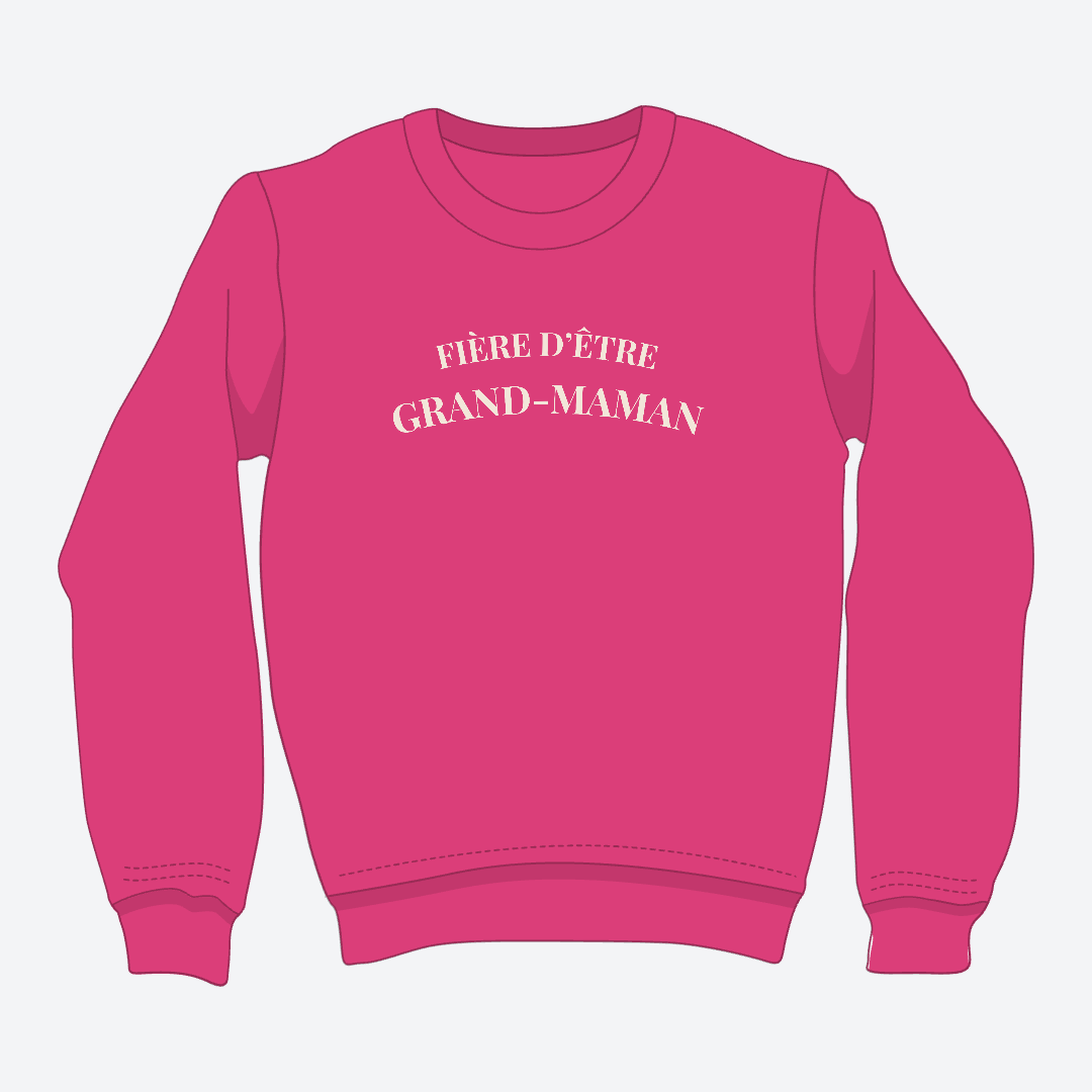 Crewneck - Grand-maman - Minimaliste *formulation féminine*