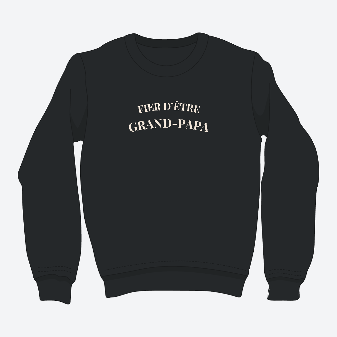 Crewneck - Grand-papa - Minimaliste *formulation masculine*