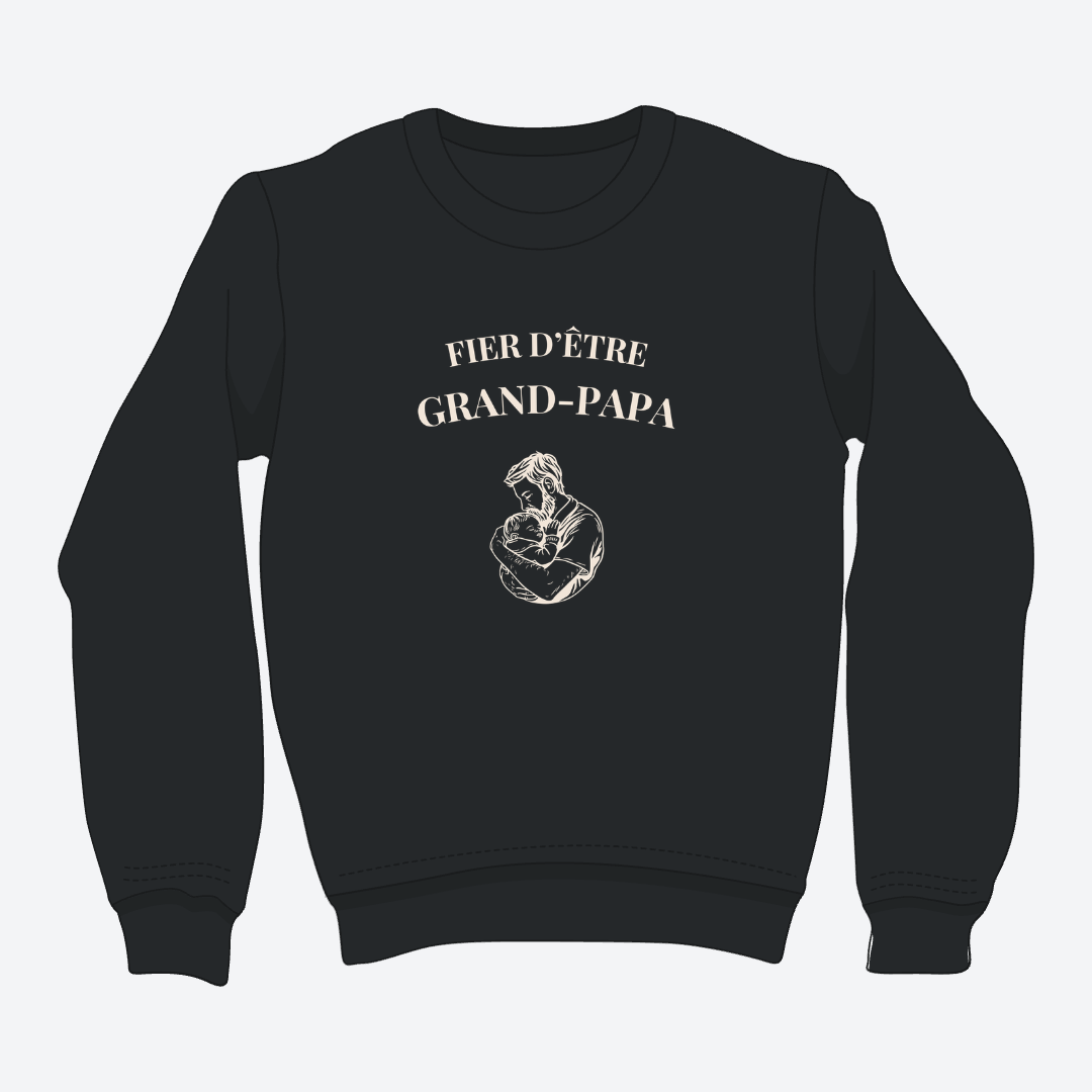 Crewneck - Grand-papa - Image *formulation masculine*