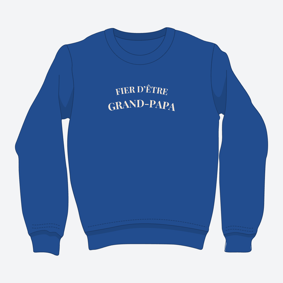 Crewneck - Grand-papa - Minimaliste *formulation masculine*