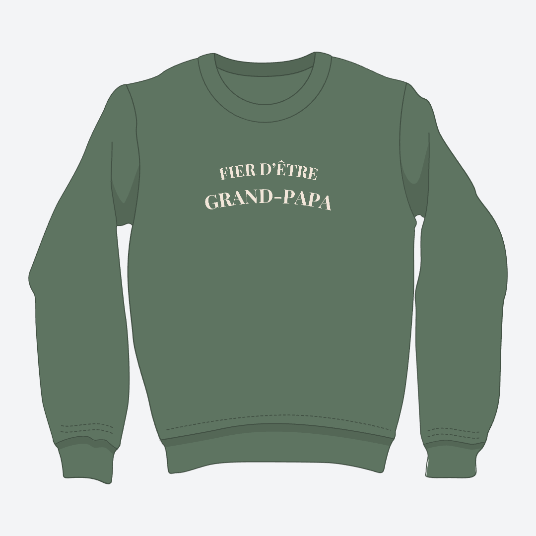 Crewneck - Grand-papa - Minimaliste *formulation masculine*