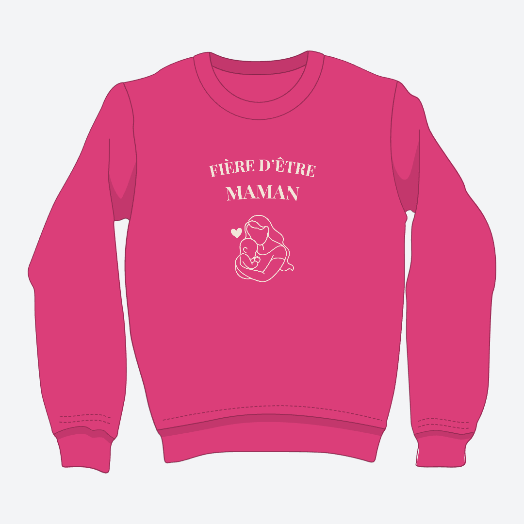 Crewneck - Maman - Dessin *formulation féminine*